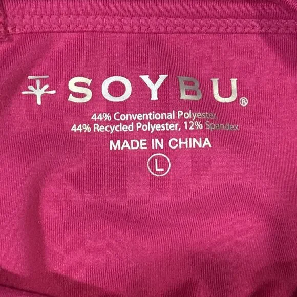 Soybu Women's Athletic Dress Stretch Sports Bra Top Sundress Large Pickleball - Picture 9 of 9